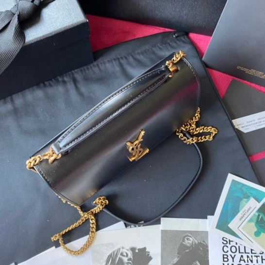 Repzbay REP SHINY IN LEATHER SUNSET YSL CROCODILE-EMBOSSED 0726